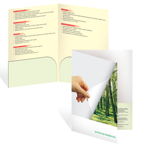 Thermal Laminated Docket Folder