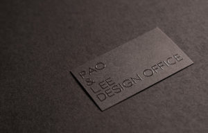 embossed letter printing