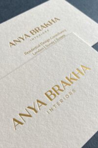 Foil Business Card