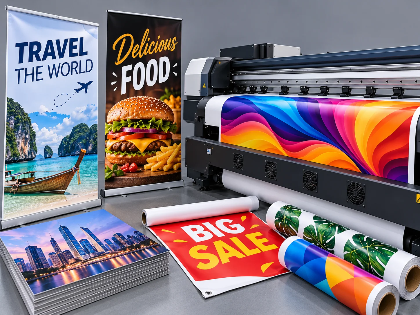 Eco-Solvent Printing in Munirka, Delhi NCR India
