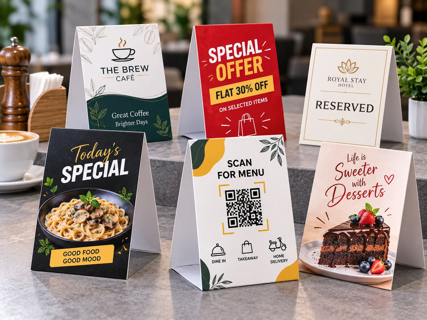 Tent Card Printing