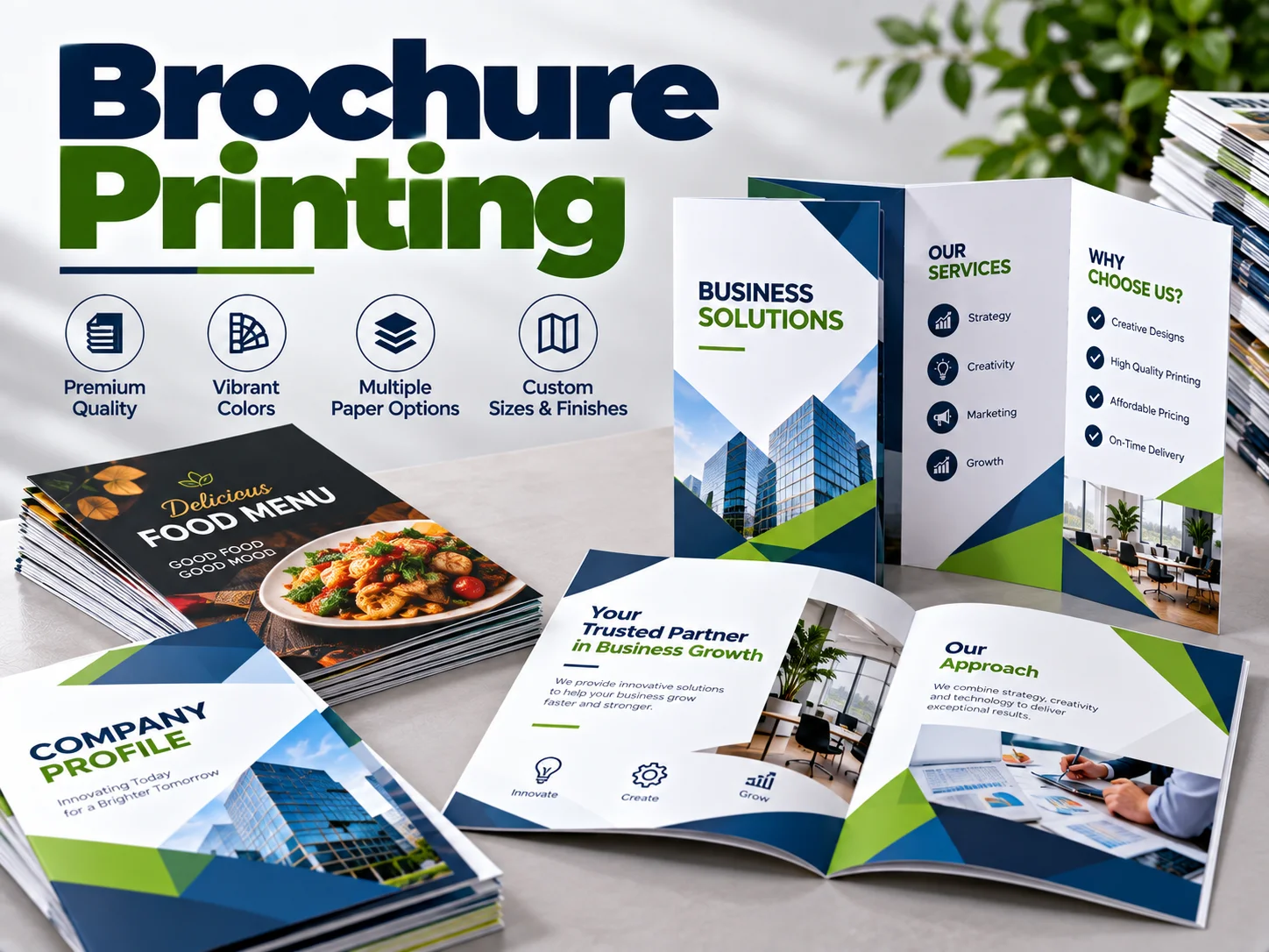 Brochure Printing in Munirka, Delhi NCR India