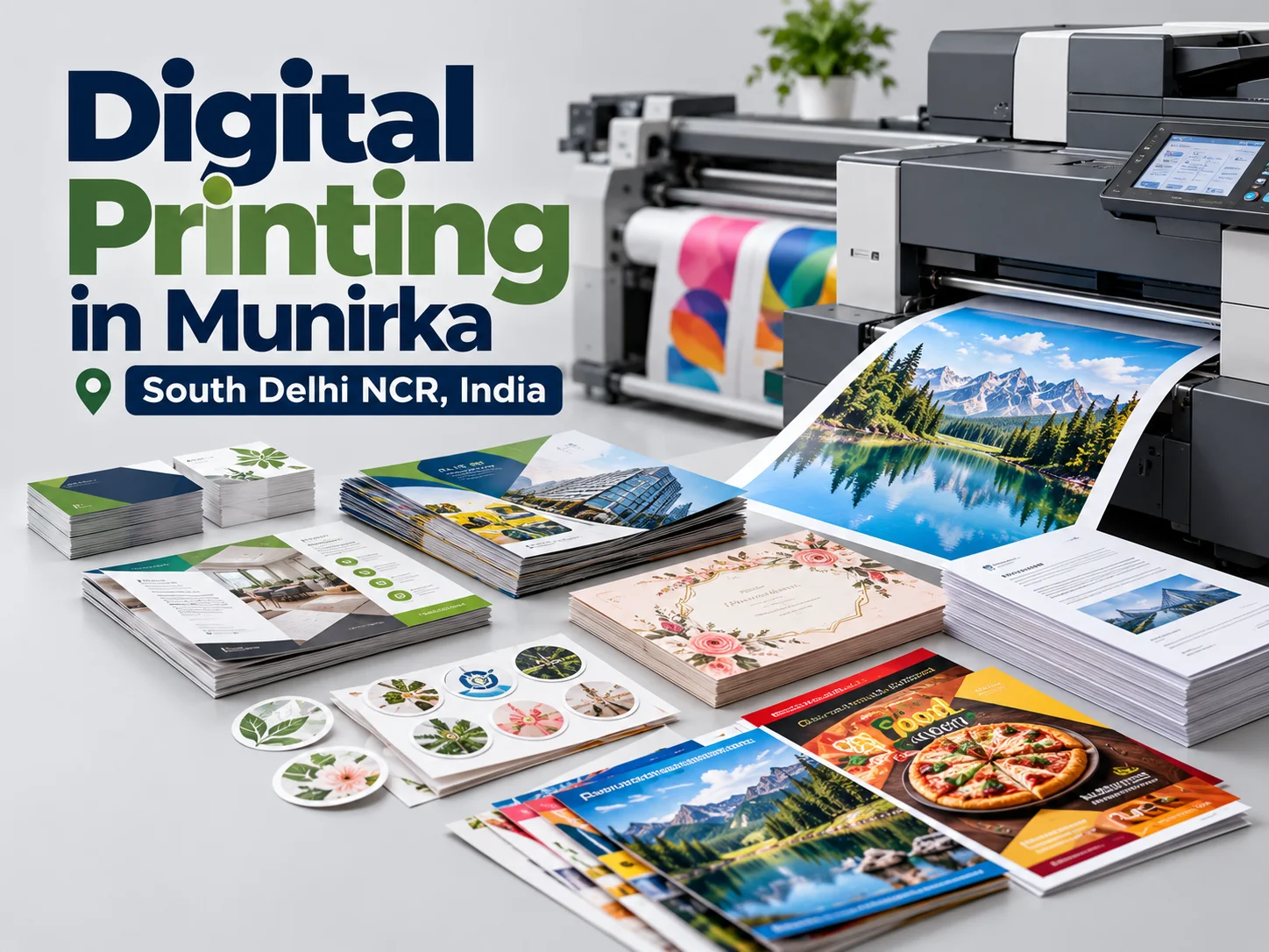 Digital Printing in Munirka, South Delhi NCR India