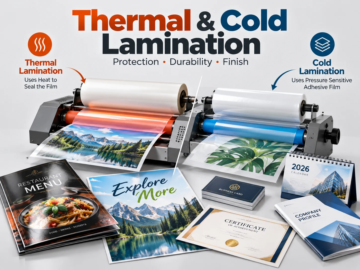 Thermal & Cold Lamination