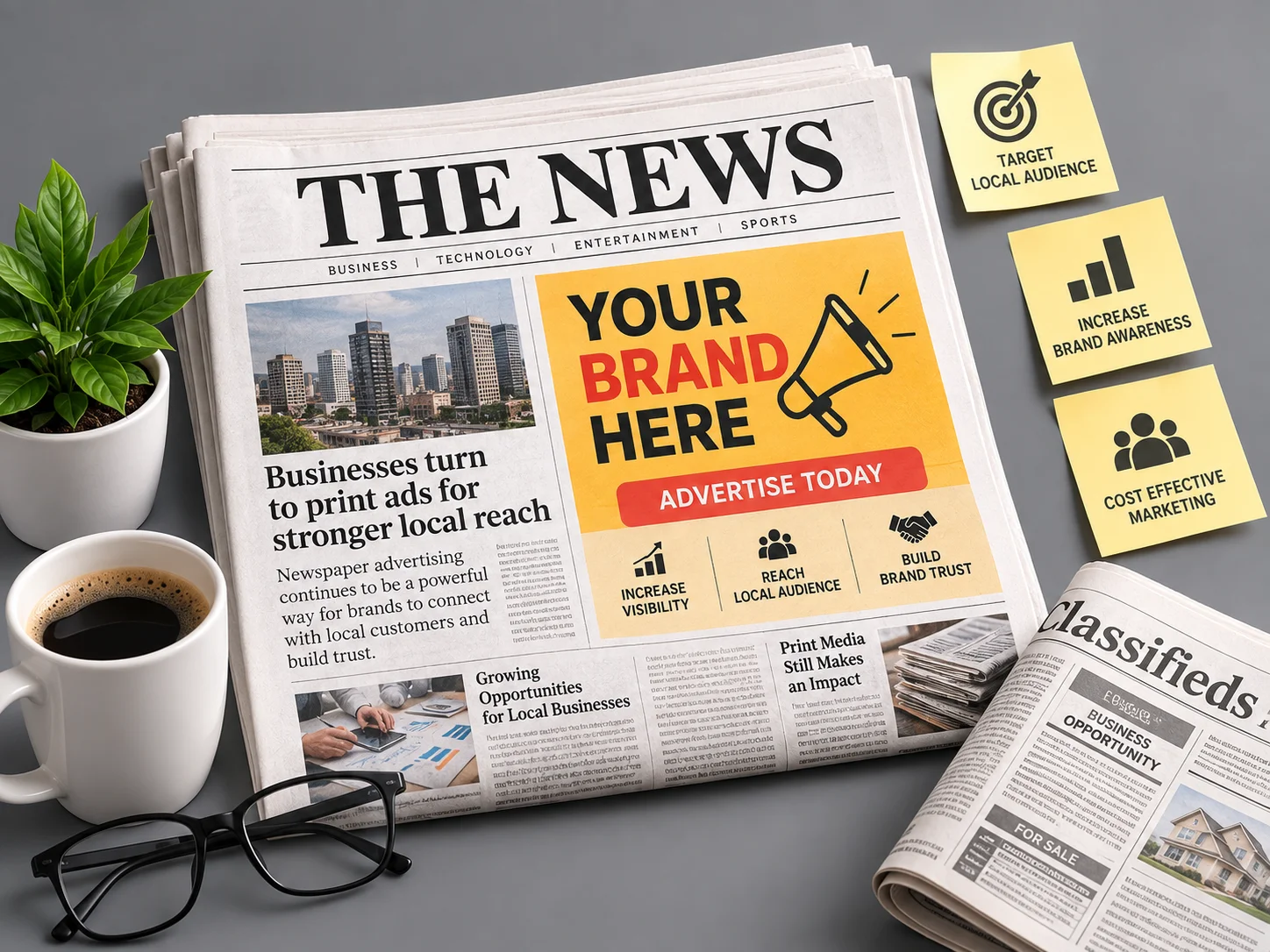 Newspaper Advertisement