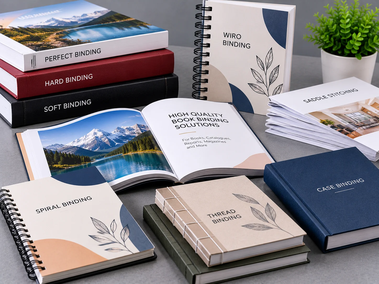 Book Printing & Book Binding Services in Delhi NCR India