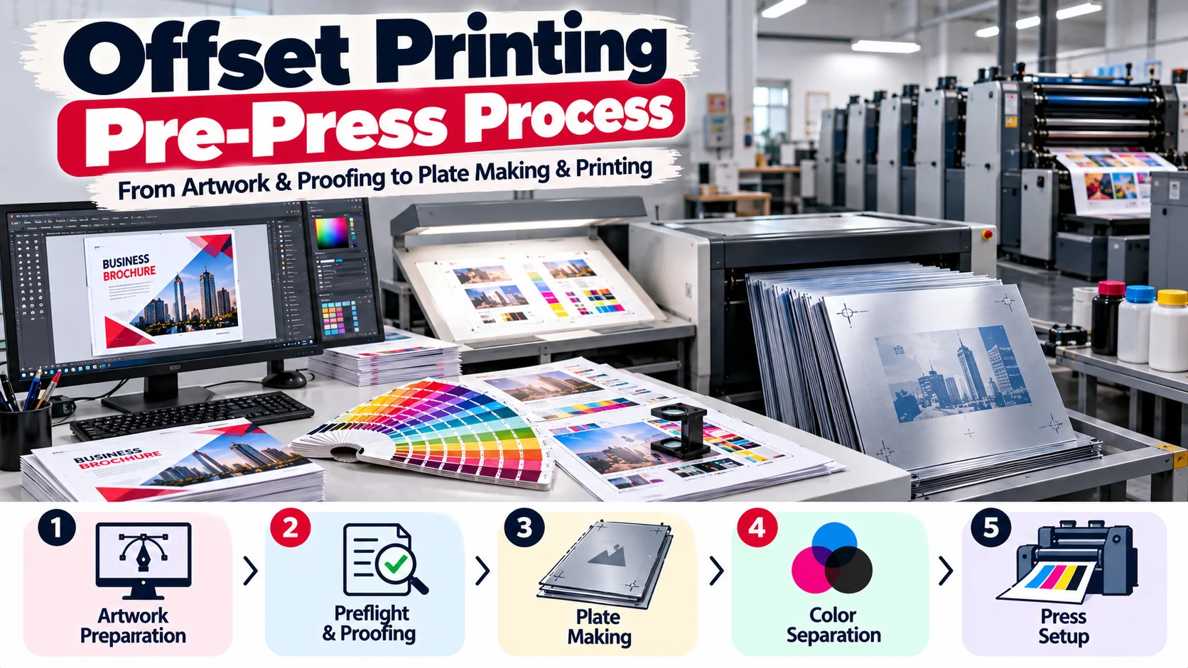 Offset Printing Pre-press Process