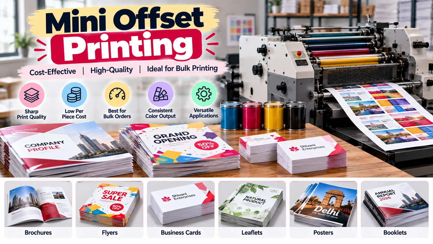 Know Everything About Mini Offset Printing