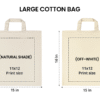 Large Cotton Bag Printing