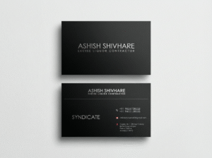 Foil Stamped Business Card