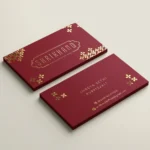 Foil Stamped Business Card