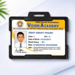 PVC ID Card with Plastic Holder