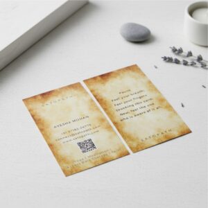Standard Business Card Printing