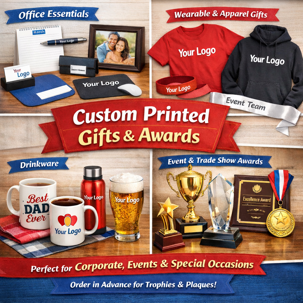 Custom Printed Gift & Award