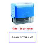 Trodat Self Ink Stamp 3911, Size 38x14mm