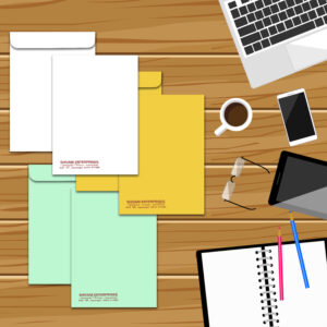 Legel Size Envelope Printing Screen printing