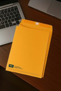 Yellow Envelope Legal Size Printing