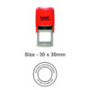 Trodat Round Stamp 46031, Size - 30 x 40mm