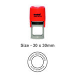 Trodat Round Stamp 46031, Size - 30 x 40mm