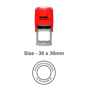 Trodat Round Stamp 46031, Size - 30 x 40mm