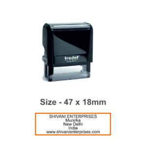 Trodat Self Ink Stamp 4912