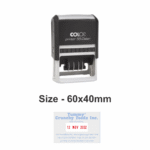 COLOP Printer 55, Self Ink Stamp, Size - 60x40mm