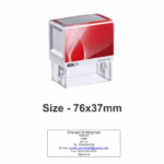 COLOP Printer 60, Self Ink Stamp, Size - 76x37mm