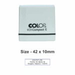 EOS Compact E Self Ink Stamp, Size - 42 x 10mm