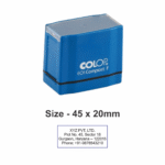 Colop EOS COMPACT F size 45x 20 how many lines in this stamp