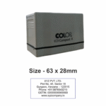 EOS Compact X Self Ink Stamp, Size - 63 x 28mm