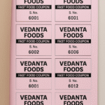 Food Coupon Booklet Printing