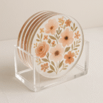 Acrylic Coaster Set Printing