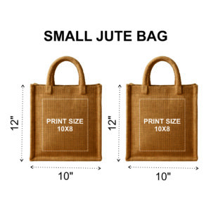 Small Jute Bag 12"x10"