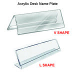 Acrylic Desk Name Plate