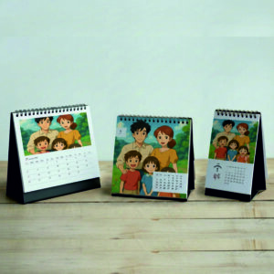 Personalised Table Calendar