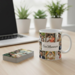 Personalized Valentine Mug with Wallet Photo Cards (25 Pics)