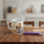 Customized Photo Mug & Chocolate Gift for Valentine’s Day