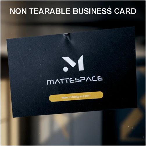 Non Tearable Business Card Printing