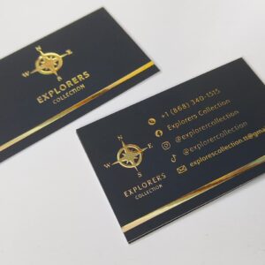 Raised Foil Business Card
