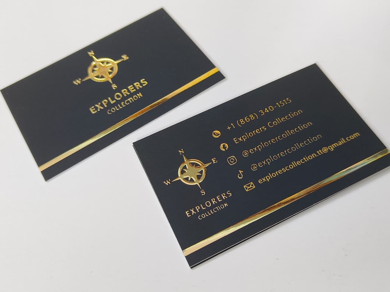 Raised Foil Business Card