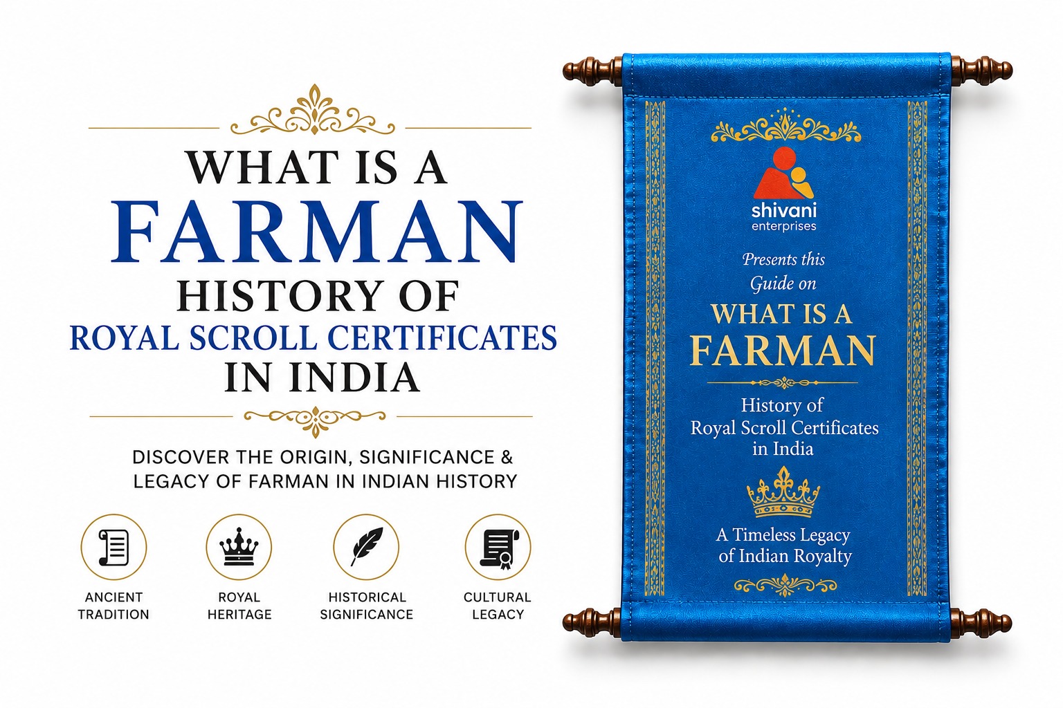 “What is a Farman? History of Royal Scroll Certificates in India”