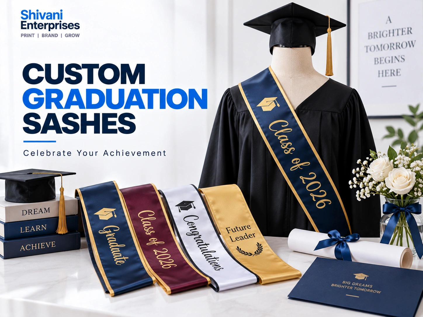 Exclusive Customized Sash Maker India