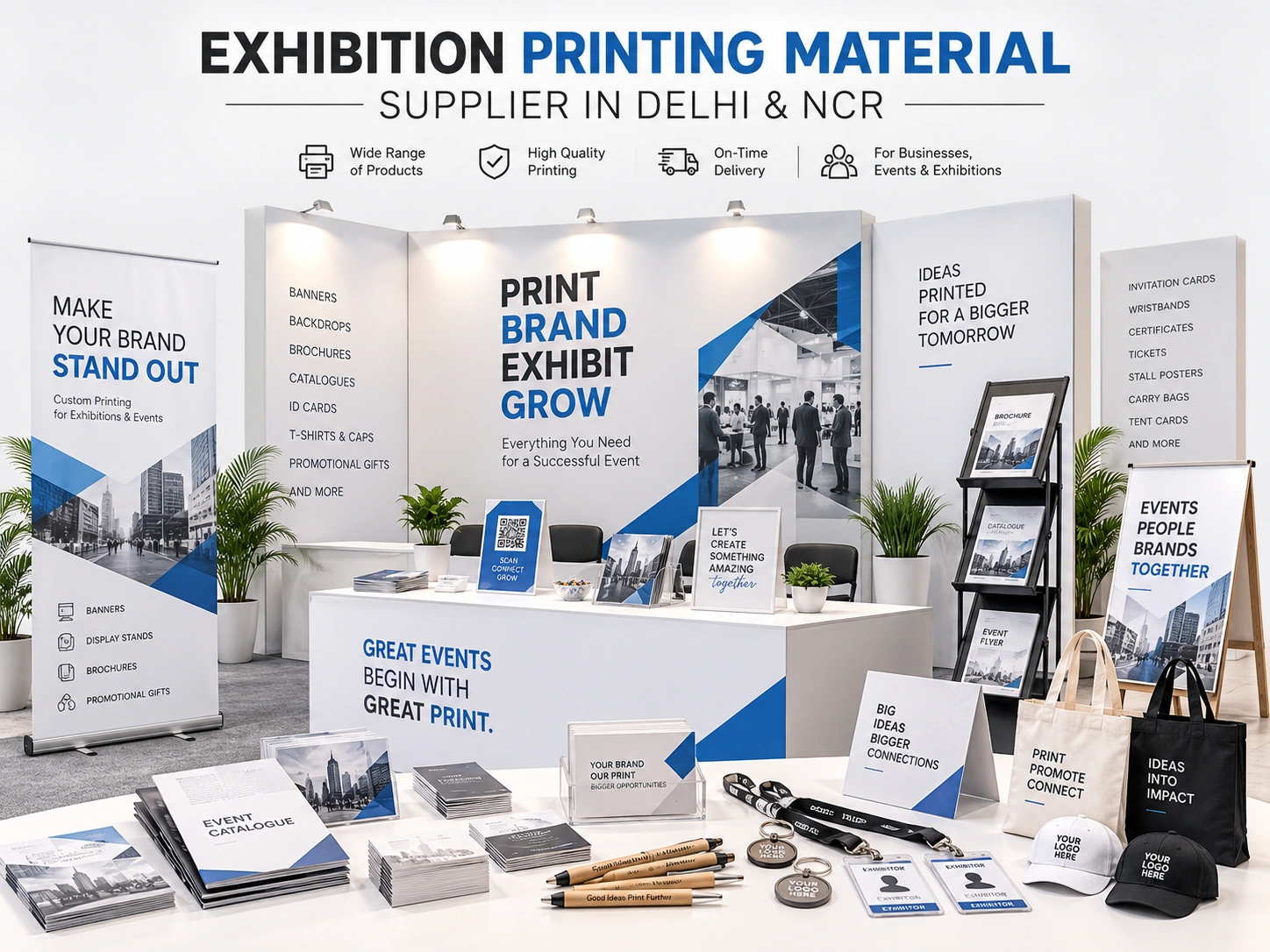 Exhibition Printing Material Supplier in Delhi & NCR