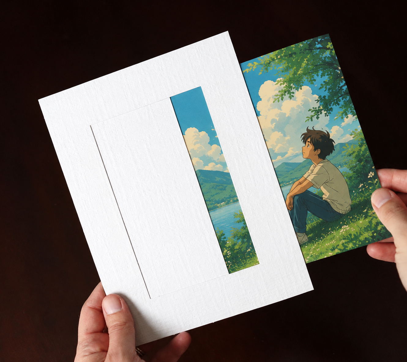 Custom Paper Photo Frame