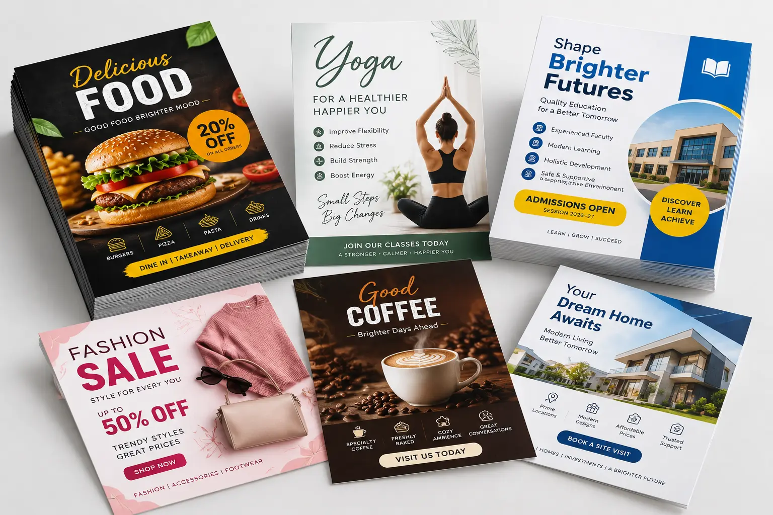 Cheapest Flyer Printer Size A4 and A5 in Delhi NCR