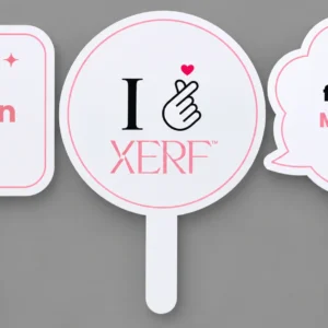 Custom Printed Placard with Pole