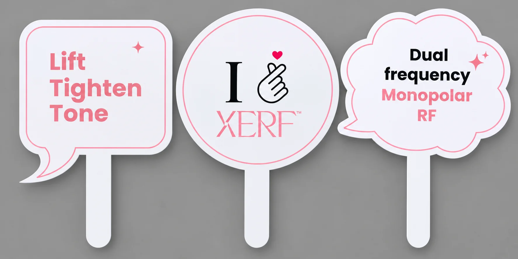 Custom Printed Placard with Pole