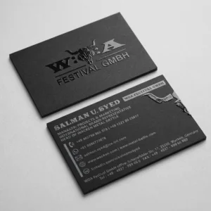 Spot UV Business Card
