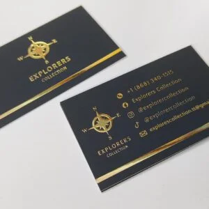 Raised Foil Business Card